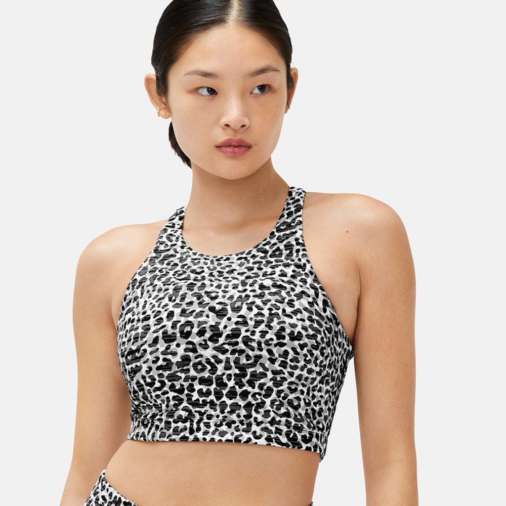 OV Leopard Print Move Free Crop Top